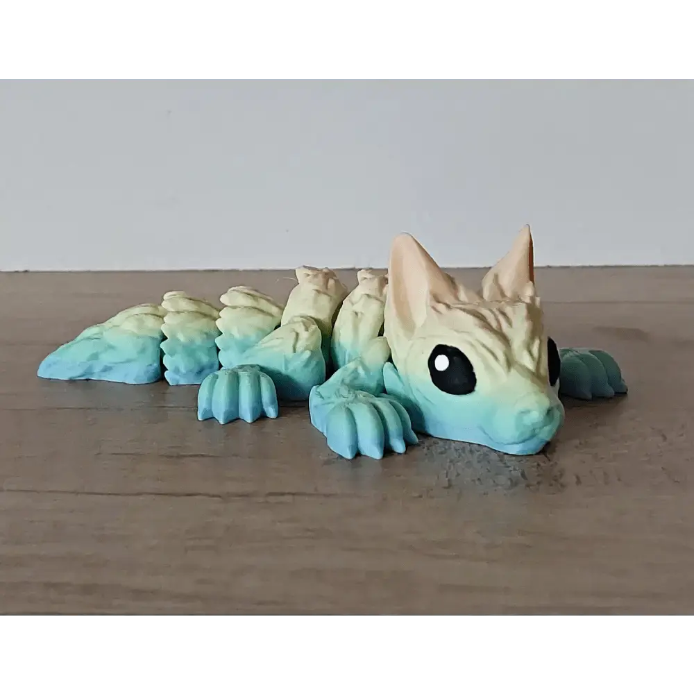 Tiny Wolf pup - Wolf Welpe - 16 cm lang - 10 cm breit - 5 cm hoch - niedlich - in 2 Farben lieferbar - megahobby3dcreations