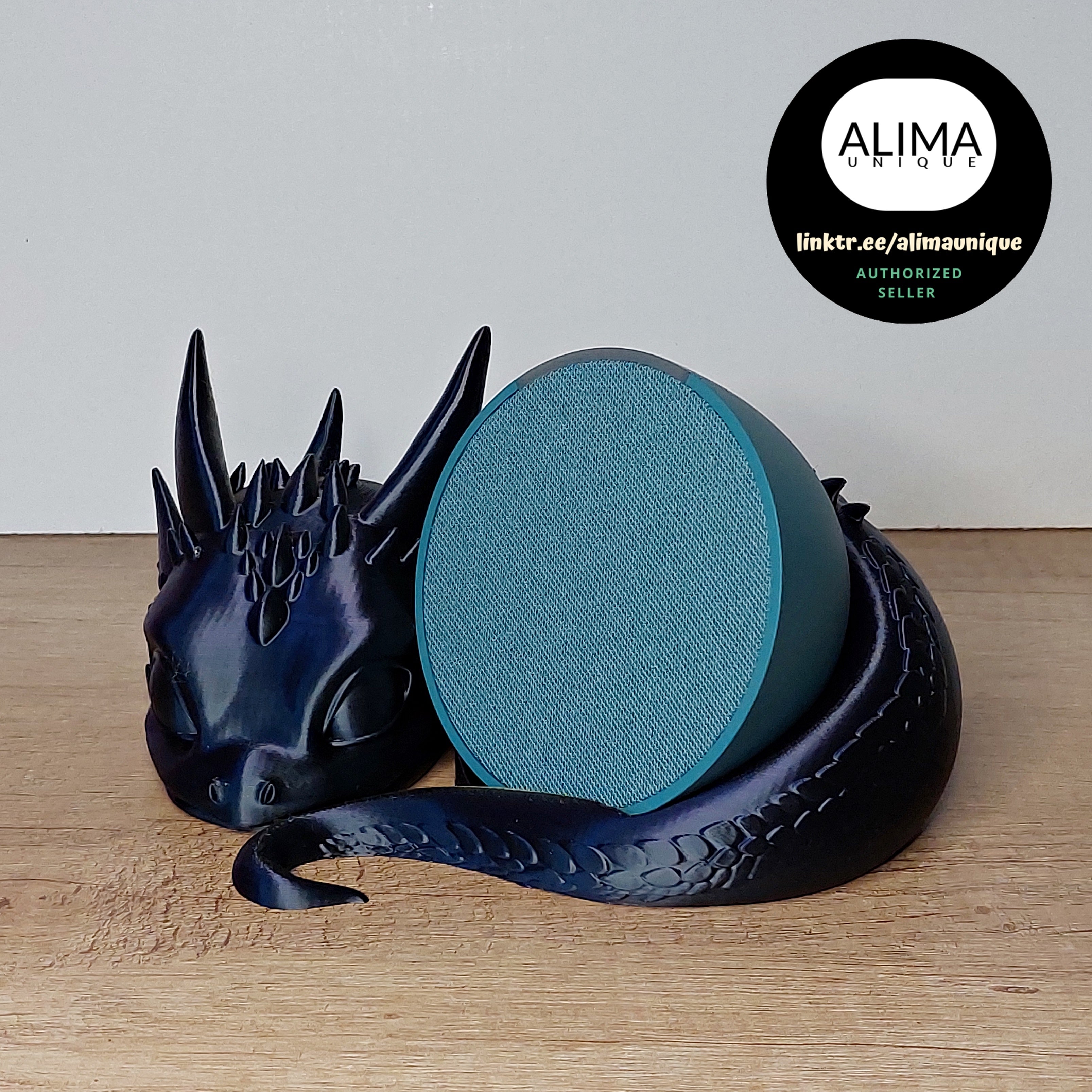 Drache - Halter für Alexa Echo Pop