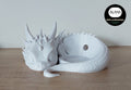 Alexa Echo Dot 5 Halter Drache weiß