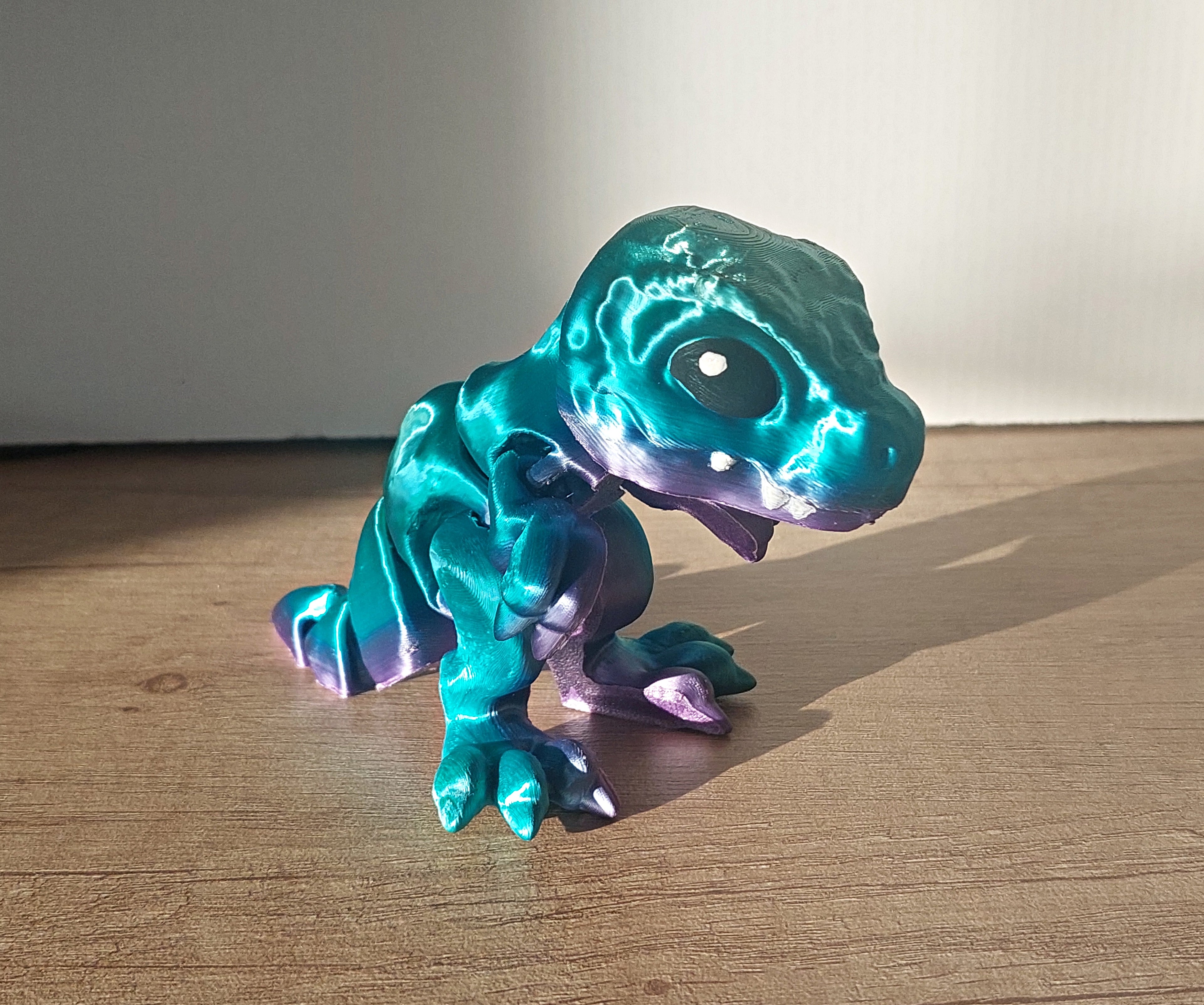 🦖 Tiny T-Rex – Beweglicher Dinosaurier aus hochwertigem 3D-Druck