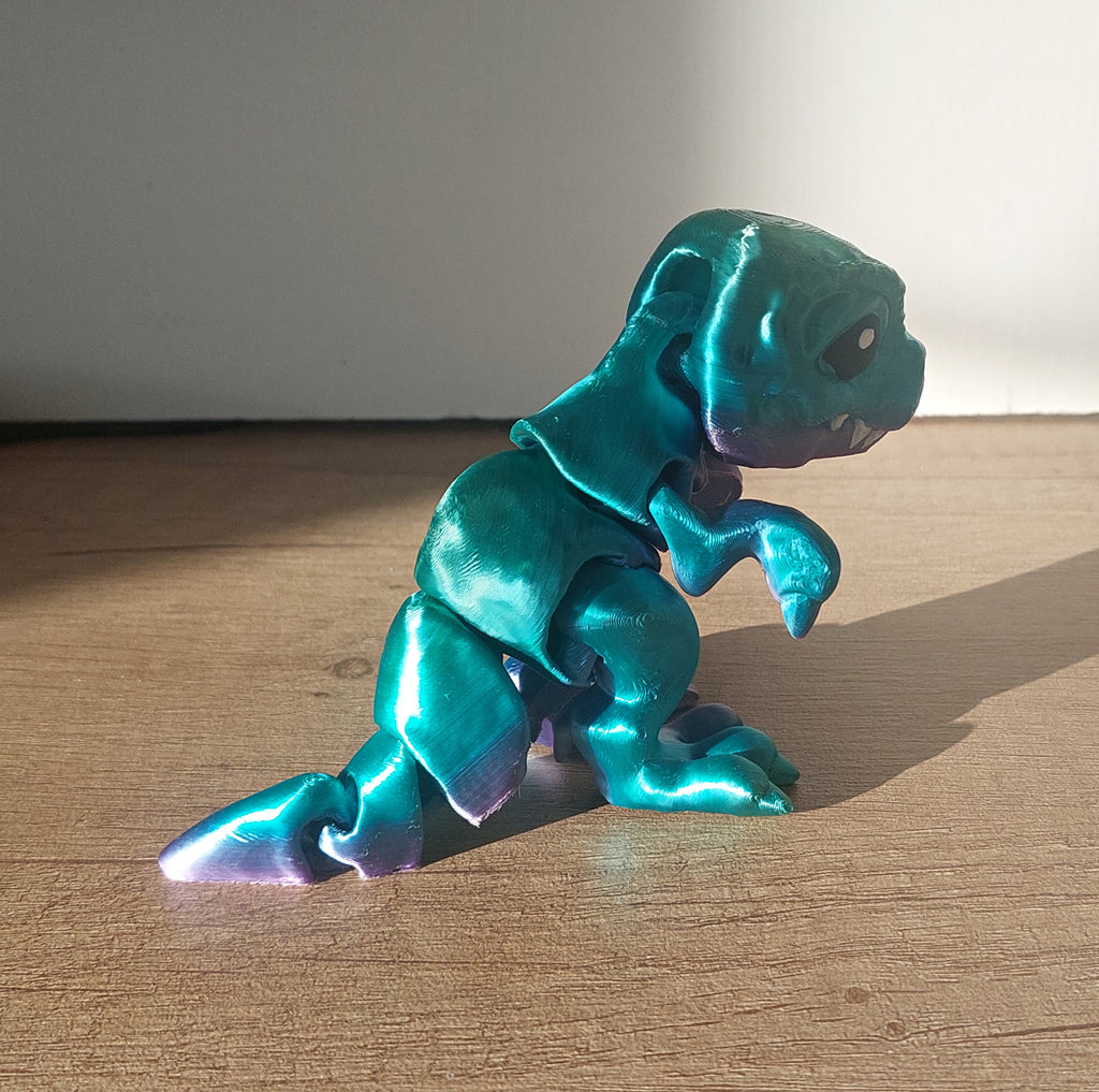 🦖 Tiny T-Rex – Beweglicher Dinosaurier aus hochwertigem 3D-Druck