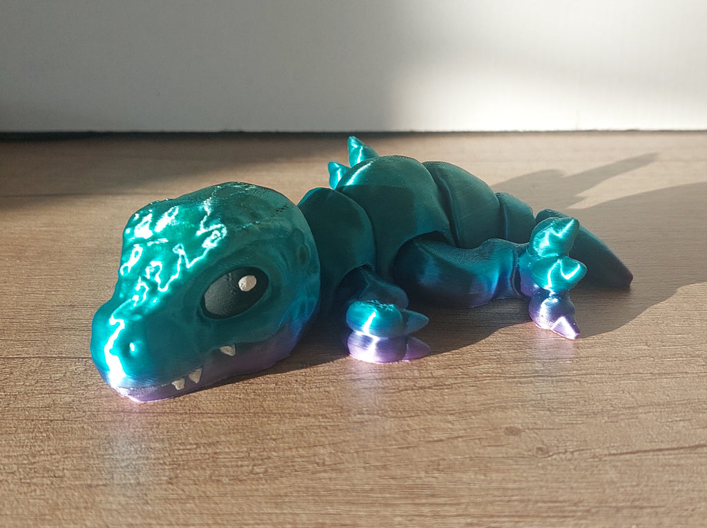 🦖 Tiny T-Rex – Beweglicher Dinosaurier aus hochwertigem 3D-Druck