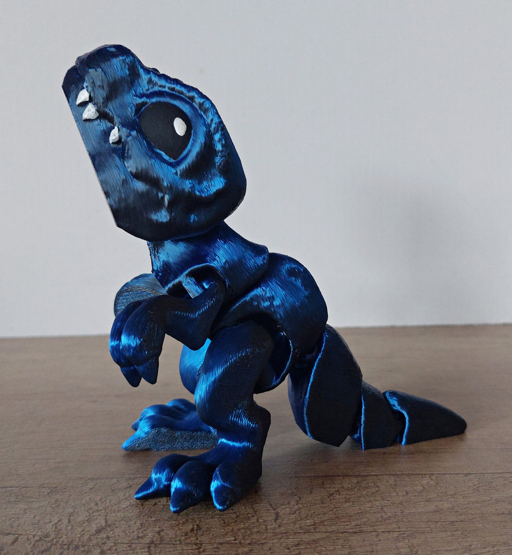 🦖 Tiny T-Rex – Beweglicher Dinosaurier aus hochwertigem 3D-Druck