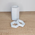 GraviTrax® kompatible Höhensteine mit 1 cm Höhe aus hochwertigem 3D-Druck zur präzisen Erweiterung von Kugelbahnen.