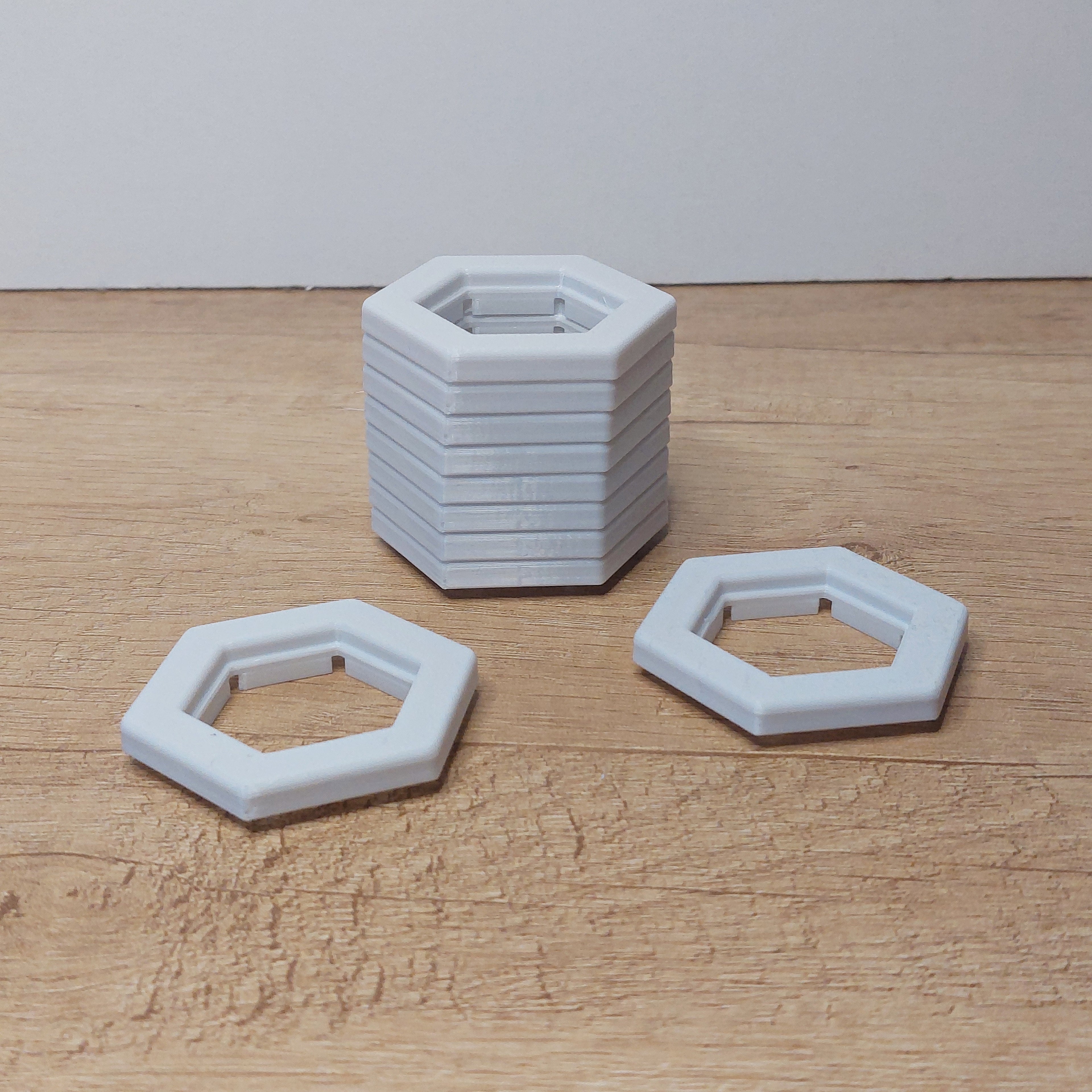 🏗️ GraviTrax® kompatible Höhensteine 0,5 cm – Set mit 10 Stück aus hochwertigem 3D-Druck