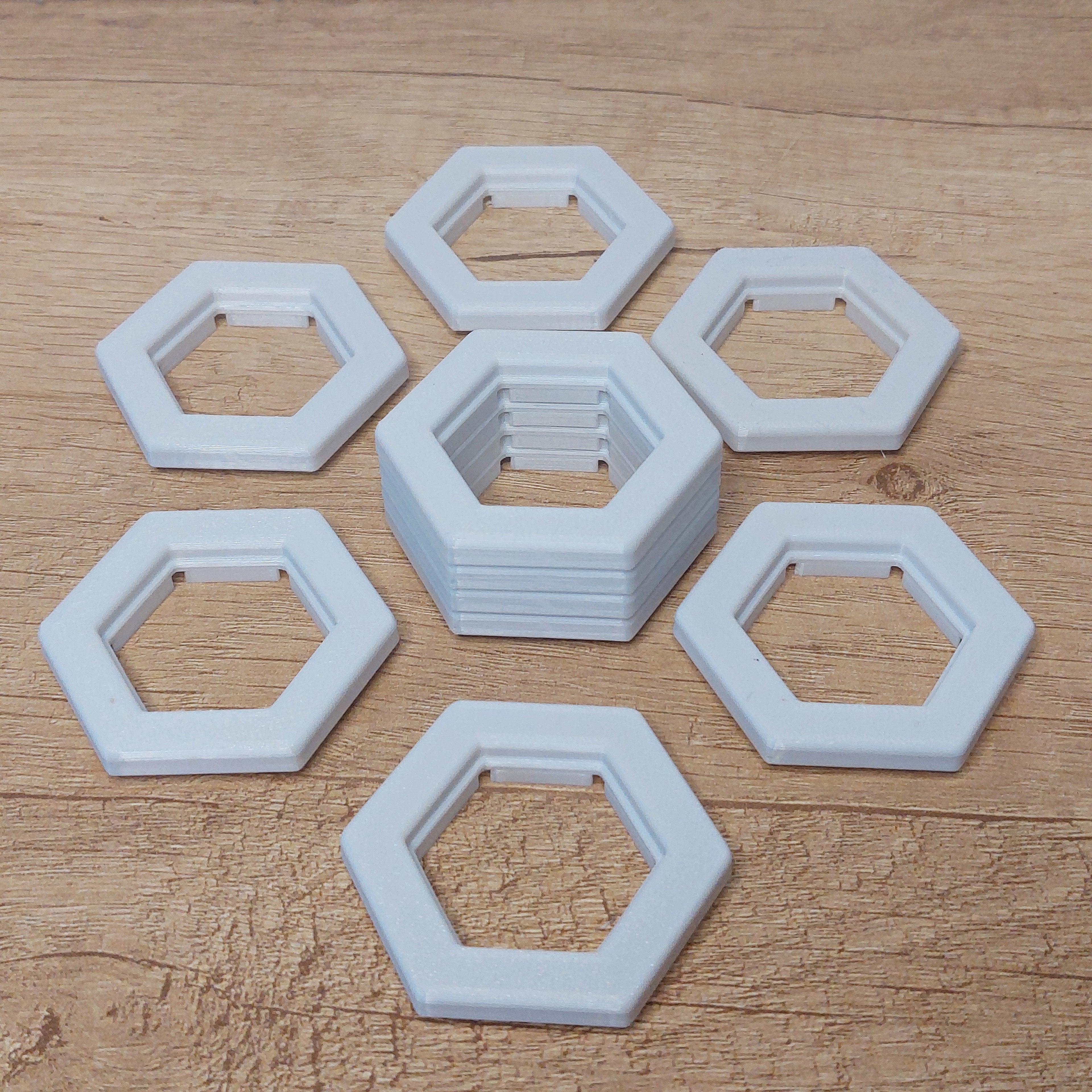 🏗️ GraviTrax® kompatible Höhensteine 0,5 cm – Set mit 10 Stück aus hochwertigem 3D-Druck