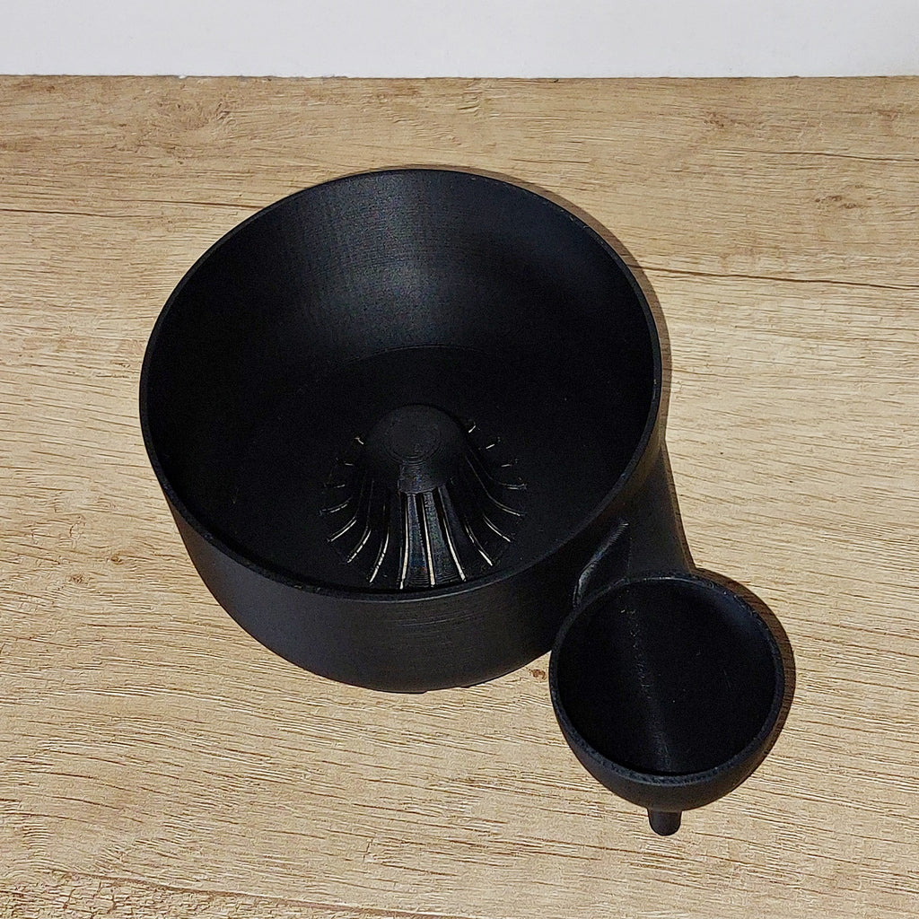 🥗 Obst- & Gemüsewaschbehälter klein – 3D-gedrucktes Abtropfsieb Ø 10 cm