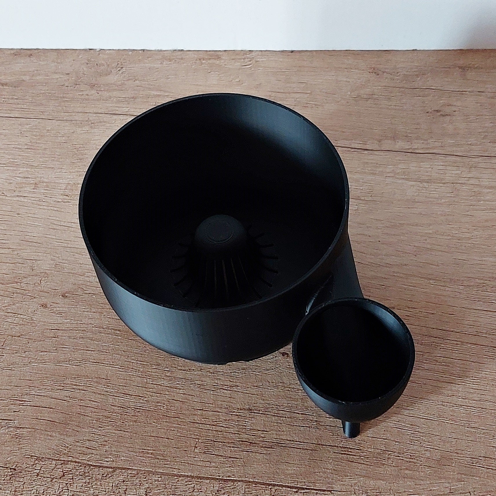 🥗 Obst- & Gemüsewaschbehälter klein – 3D-gedrucktes Abtropfsieb Ø 10 cm