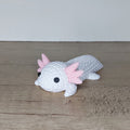🩷 Axolotl im Strick-Look aus 3D-Druck – Niedliche Dekofigur mit einzigartiger Strickoptik