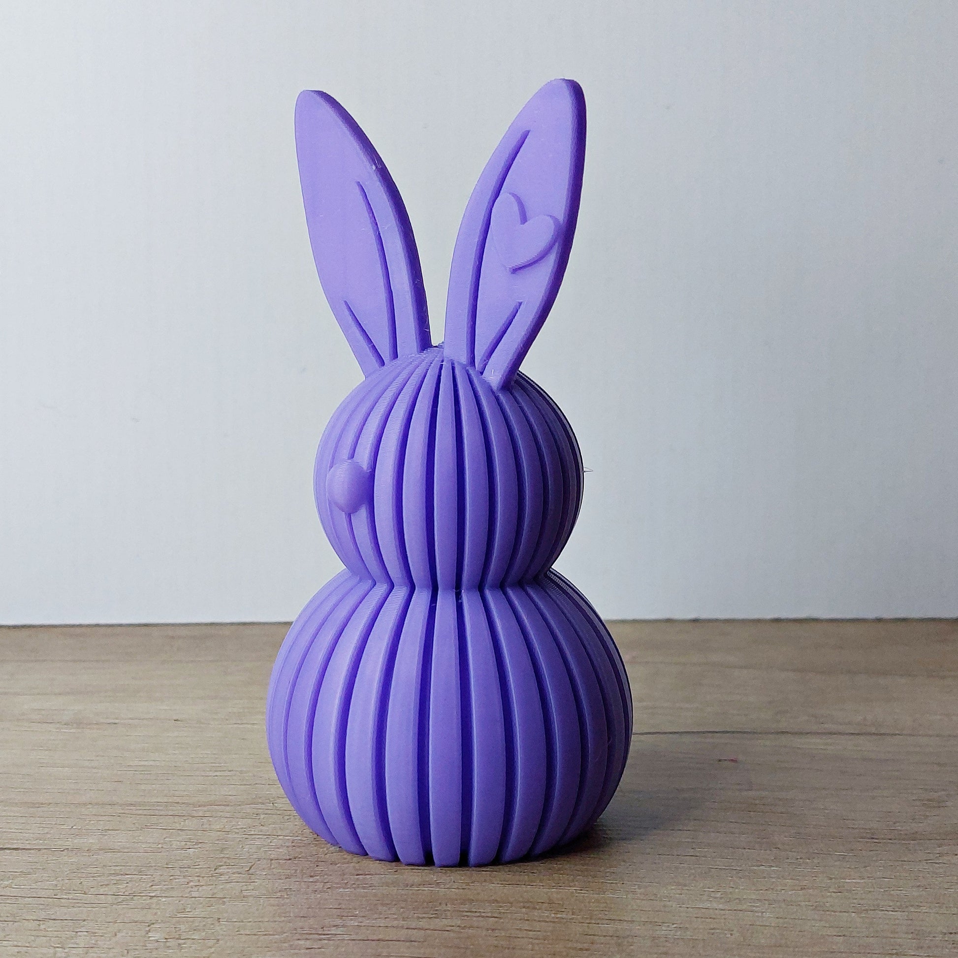 Hasen-Paar mit Herz aus 3D-Druck | Niedliche Hasen Deko | Viele Farben | Oster- & Wohnraumdekoration megahobby