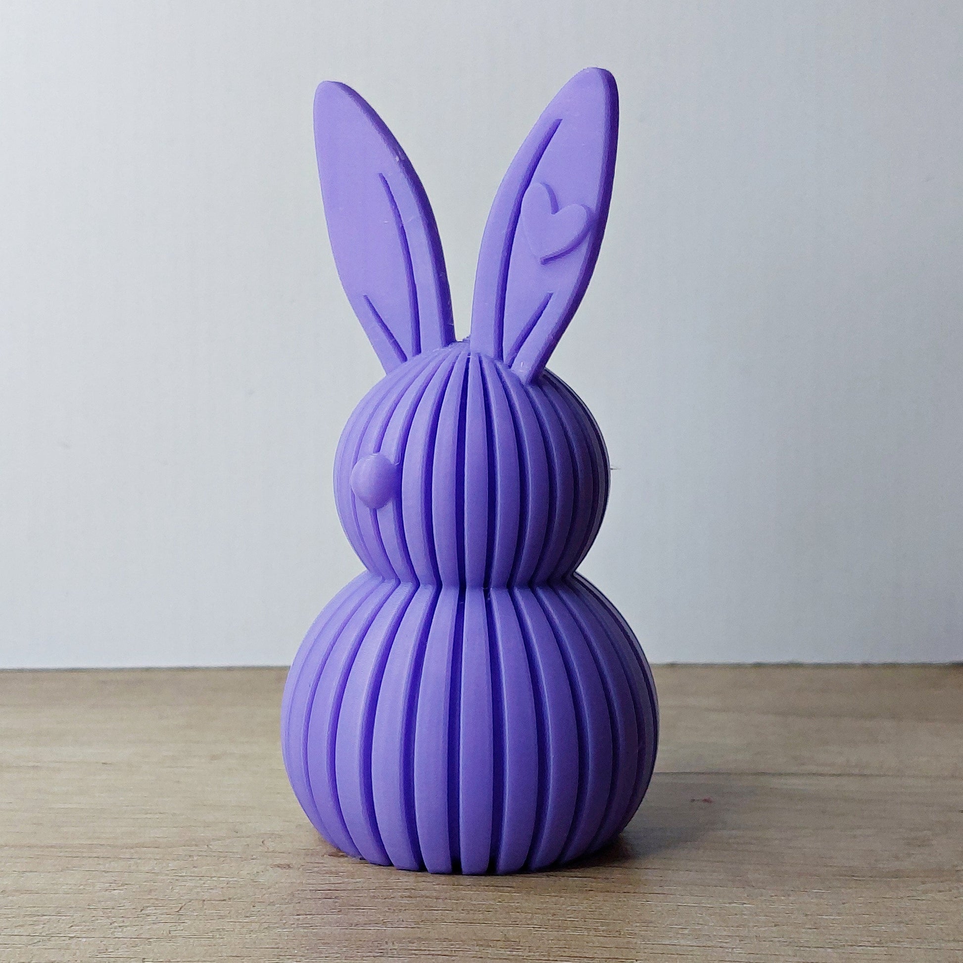 Hasen-Paar mit Herz aus 3D-Druck | Niedliche Hasen Deko | Viele Farben | Oster- & Wohnraumdekoration megahobby