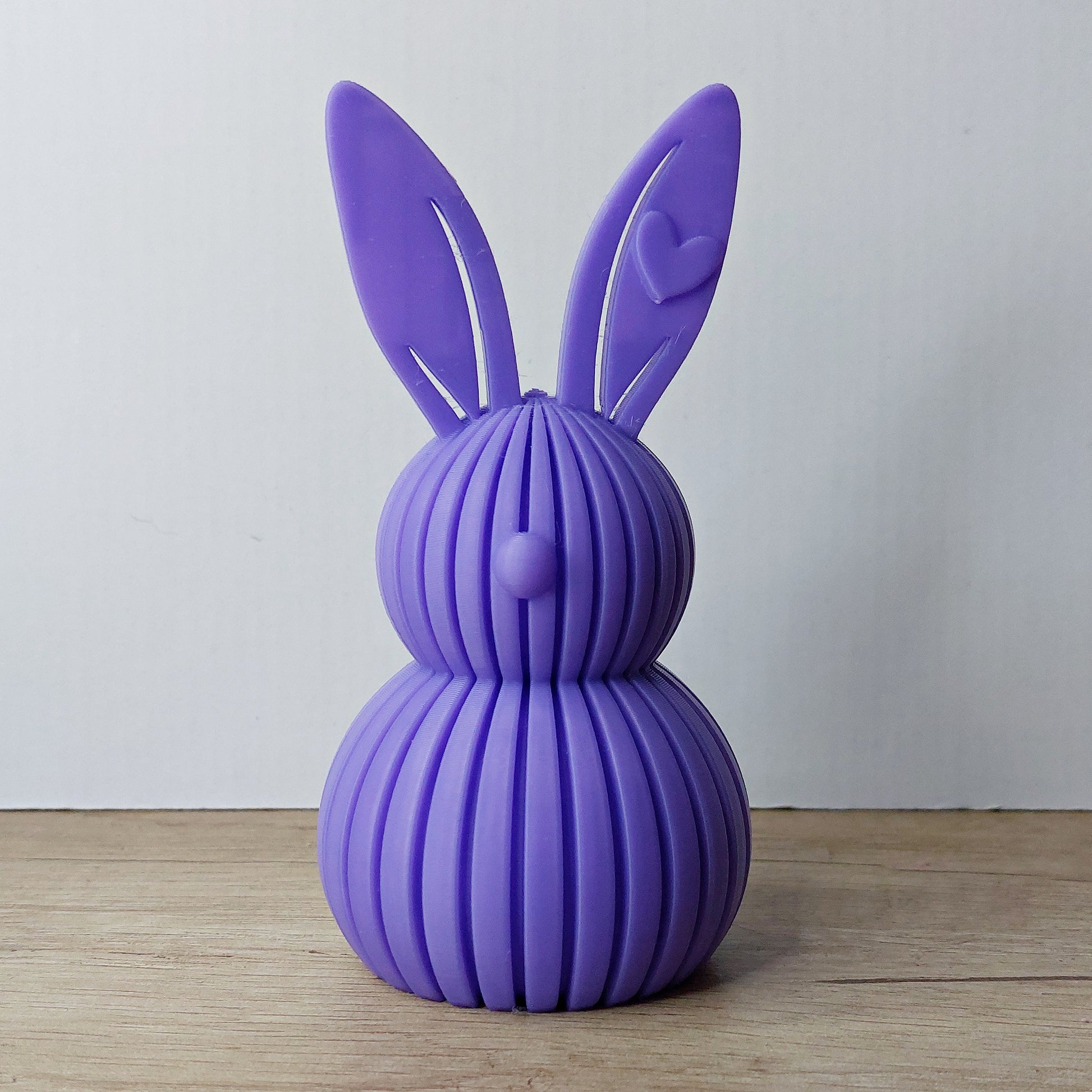 Hasen-Paar mit Herz aus 3D-Druck | Niedliche Hasen Deko | Viele Farben | Oster- & Wohnraumdekoration megahobby