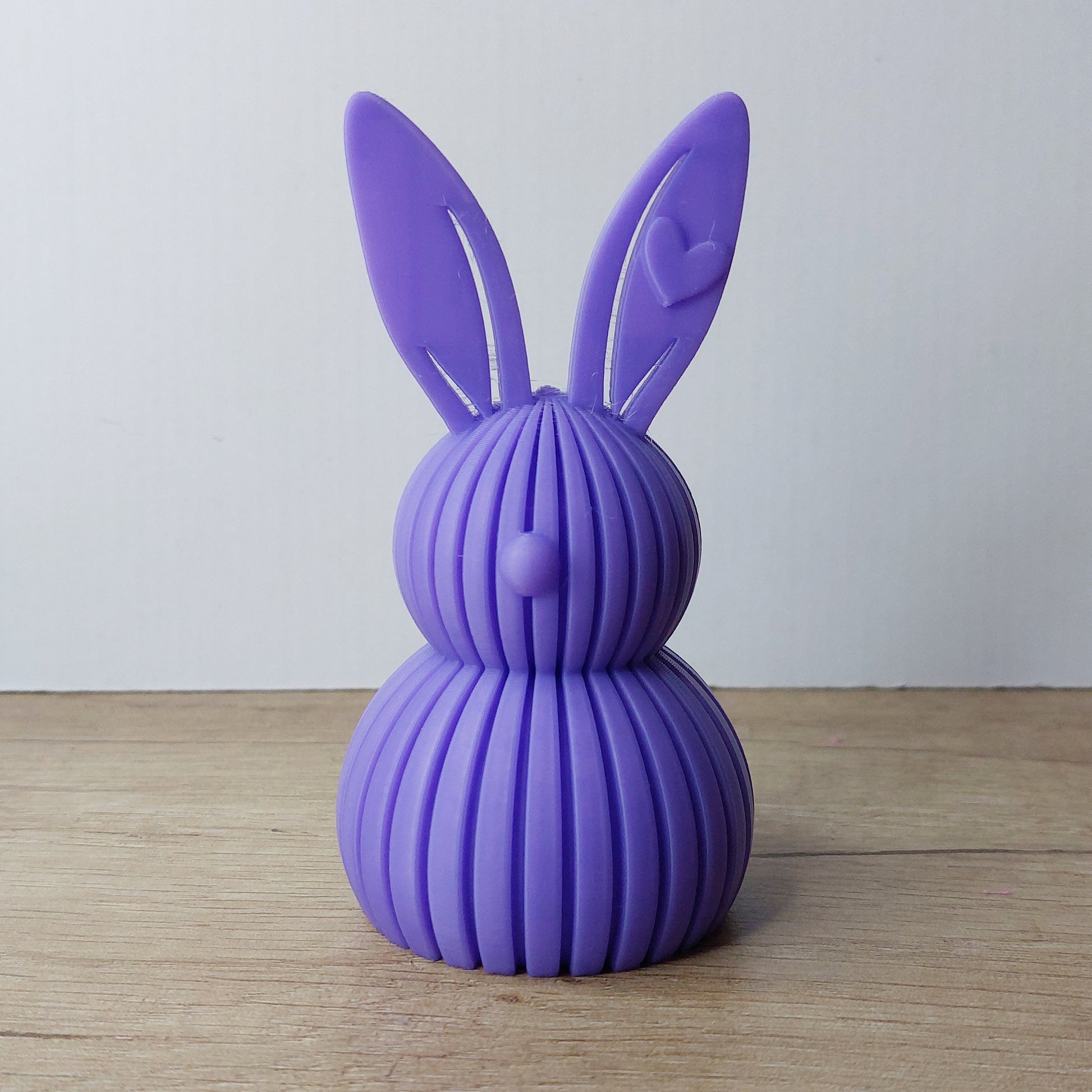 Hasen-Paar mit Herz aus 3D-Druck | Niedliche Hasen Deko | Viele Farben | Oster- & Wohnraumdekoration megahobby