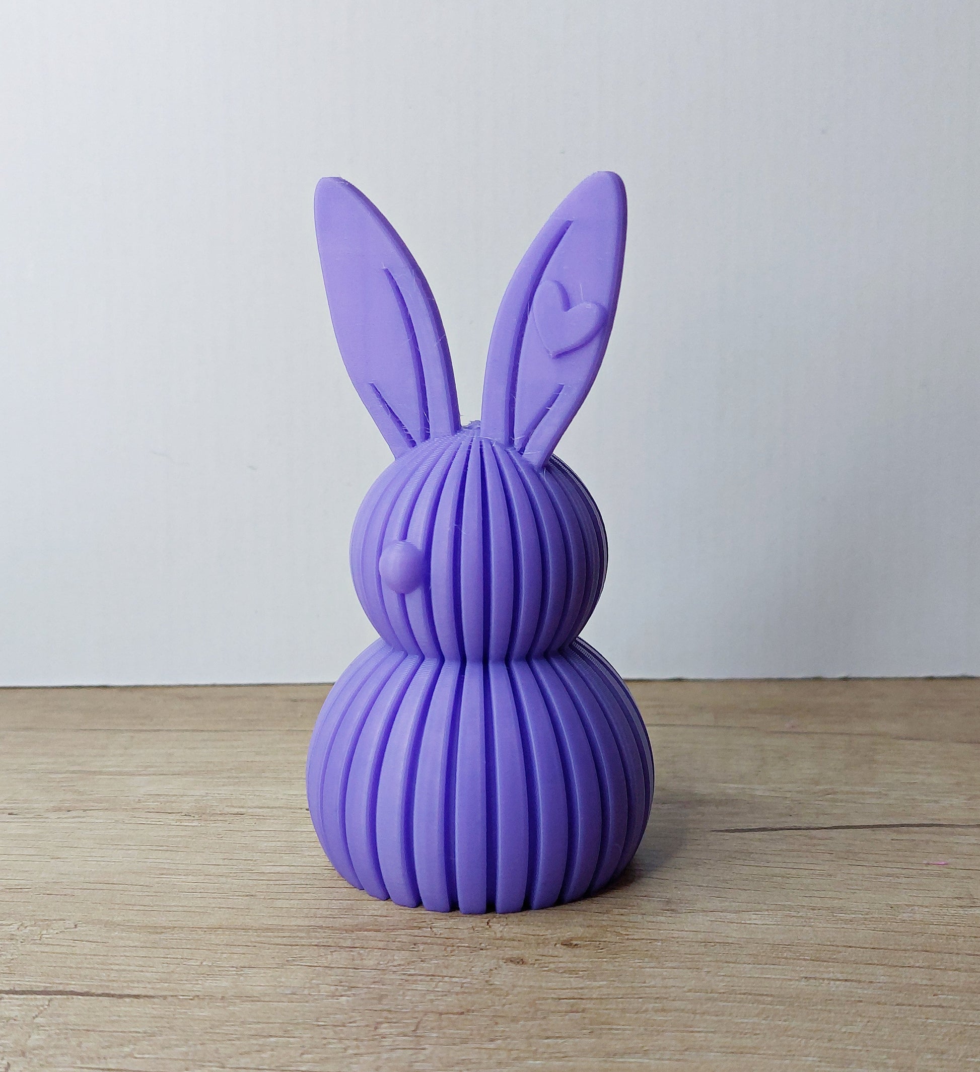 Hasen-Paar mit Herz aus 3D-Druck | Niedliche Hasen Deko | Viele Farben | Oster- & Wohnraumdekoration megahobby