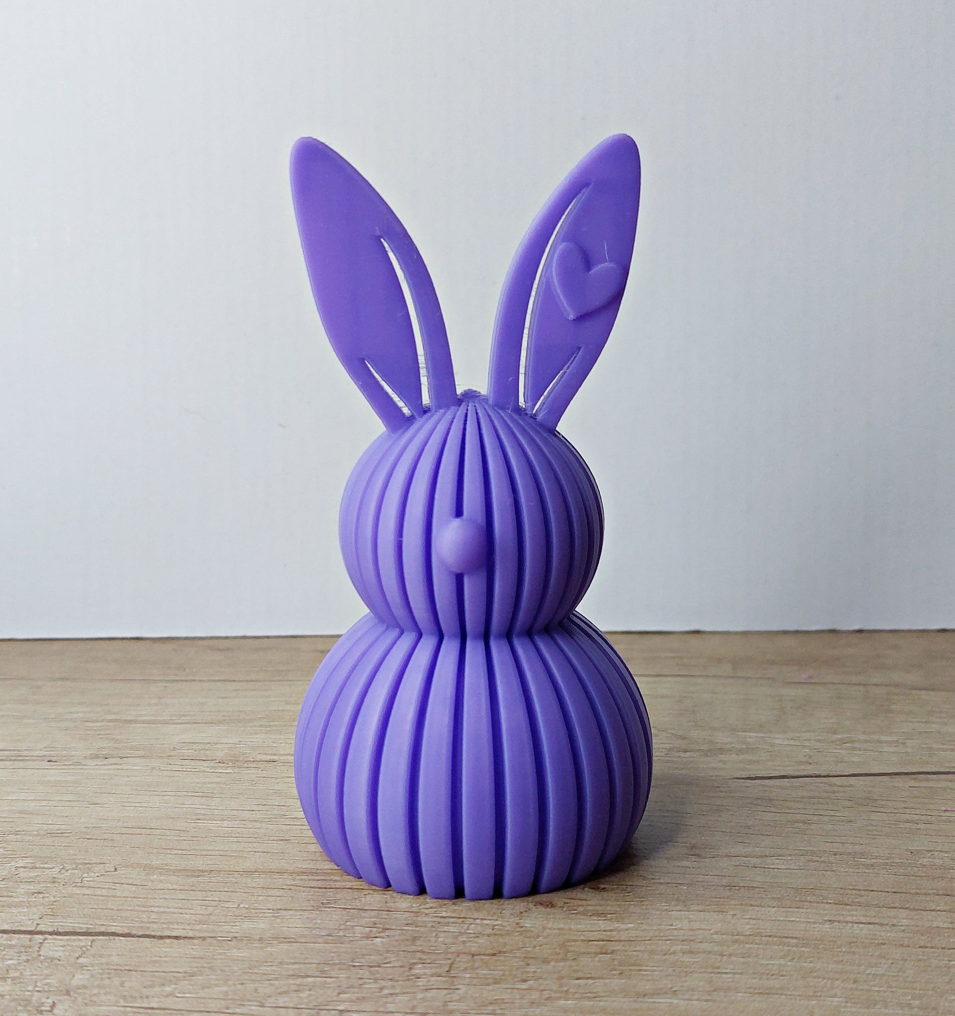 Hasen-Paar mit Herz aus 3D-Druck | Niedliche Hasen Deko | Viele Farben | Oster- & Wohnraumdekoration megahobby