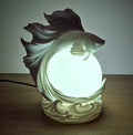 🐠 Kampffisch-Lampe Betta Weiß – LED-Lampe aus hochwertigem 3D-Druck