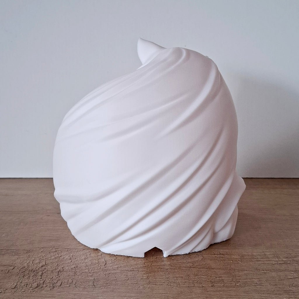 🐱 Katzen-Lampe Weiß – LED-Lampe aus hochwertigem 3D-Druck
