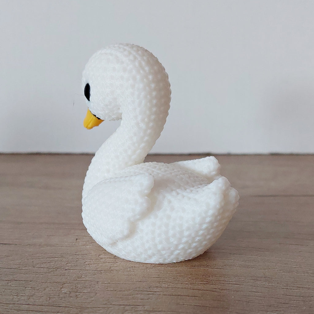 🦢 Weißer Schwan – Niedliche 3D-Druck Dekofigur