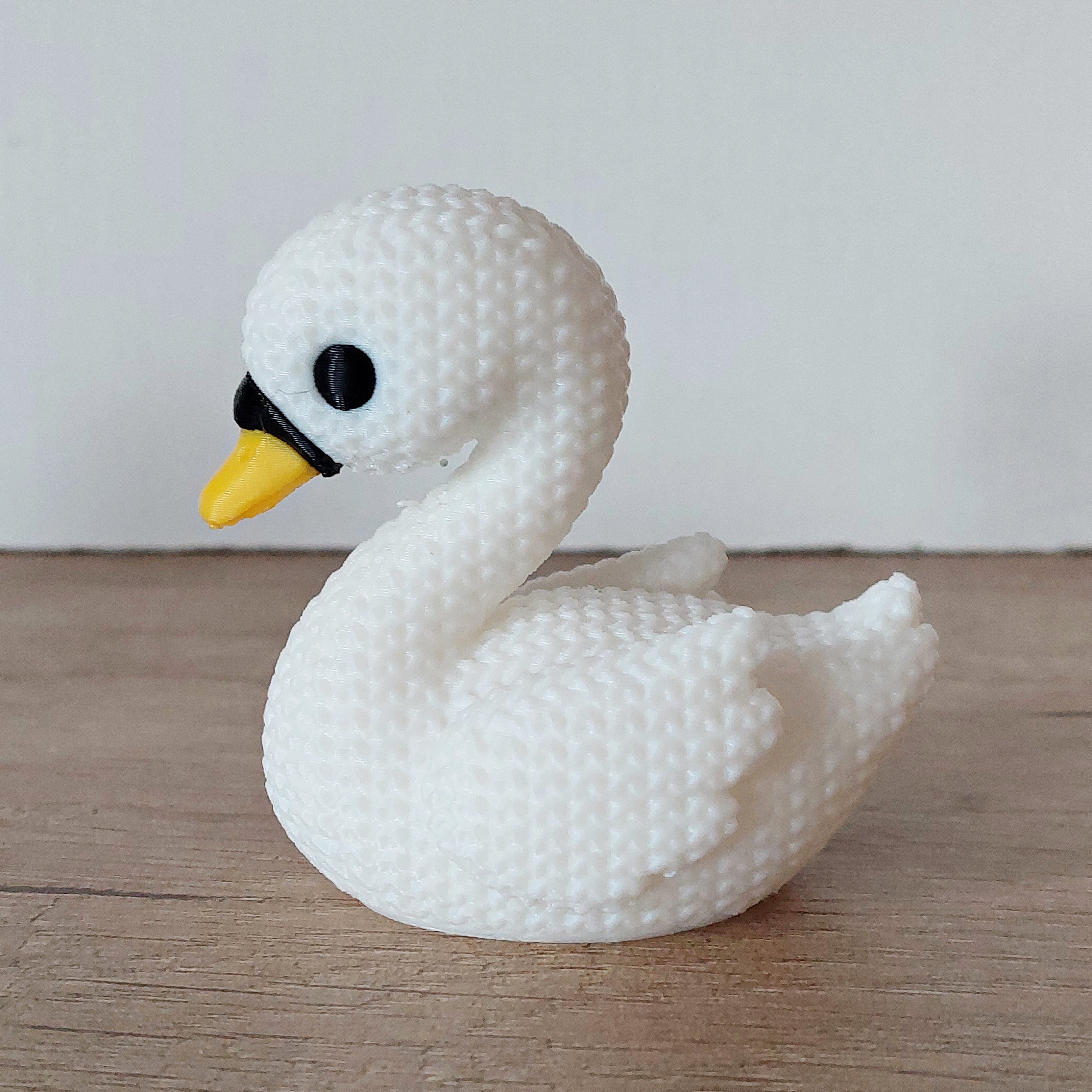 🦢 Weißer Schwan – Niedliche 3D-Druck Dekofigur