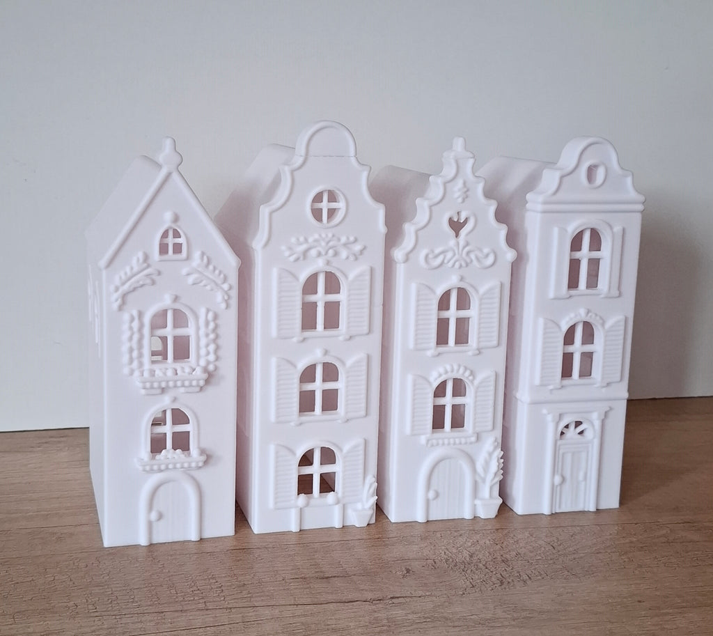 🏠 Hygge-Haus aus dem 3D-Drucker – stilvolle LED-Teelicht-Dekoration