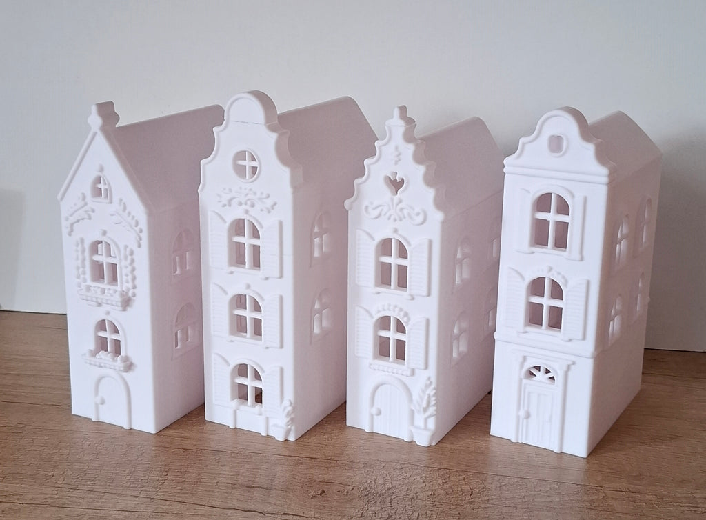 🏠 Hygge-Haus aus dem 3D-Drucker – stilvolle LED-Teelicht-Dekoration