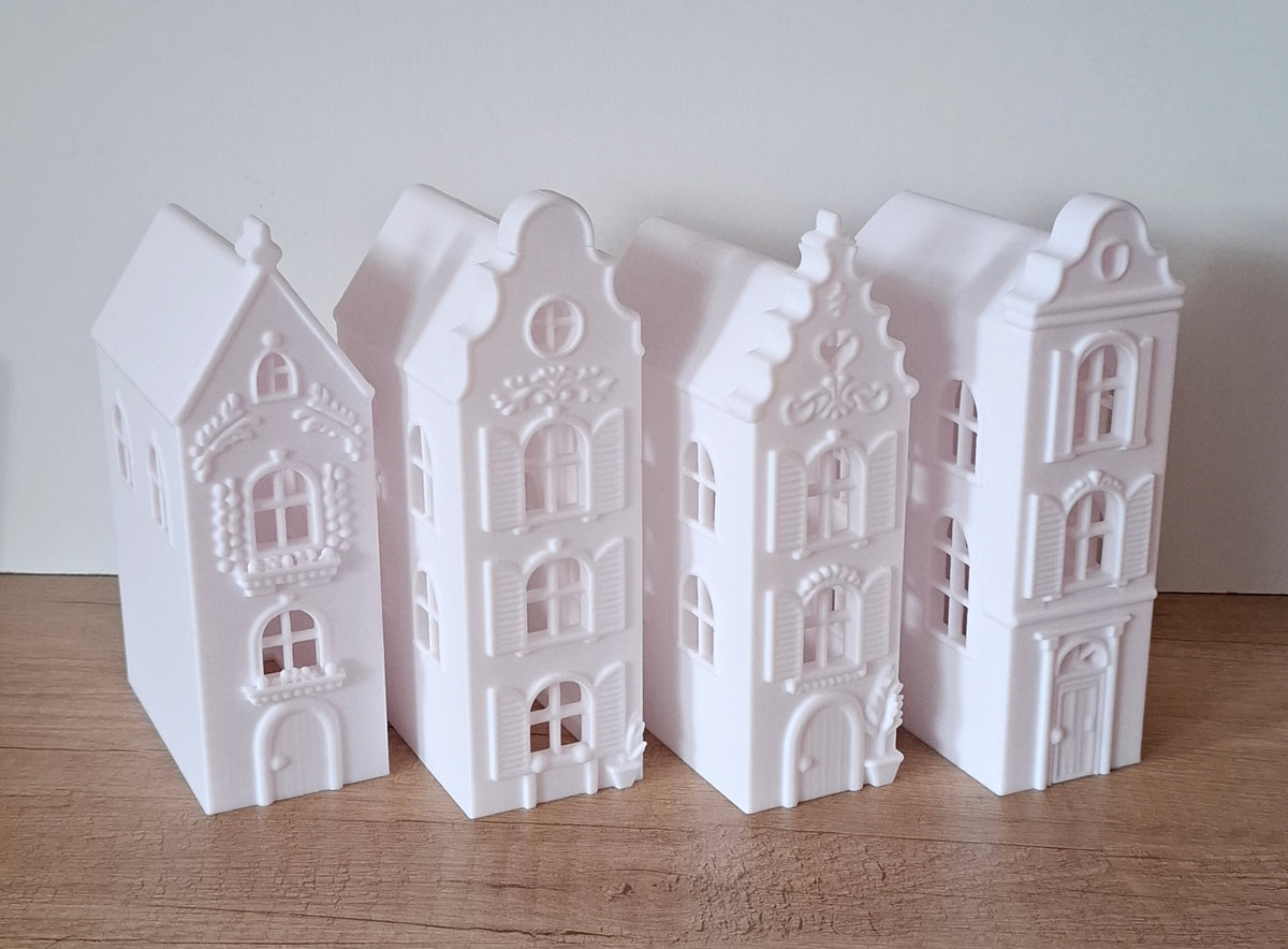 🏠 Hygge-Haus aus dem 3D-Drucker – stilvolle LED-Teelicht-Dekoration