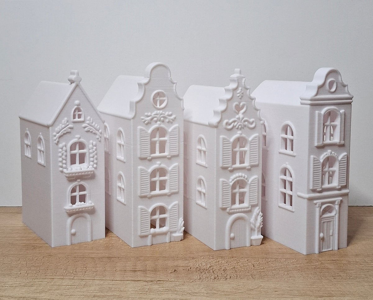 🏠 Hygge-Haus aus dem 3D-Drucker – stilvolle LED-Teelicht-Dekoration
