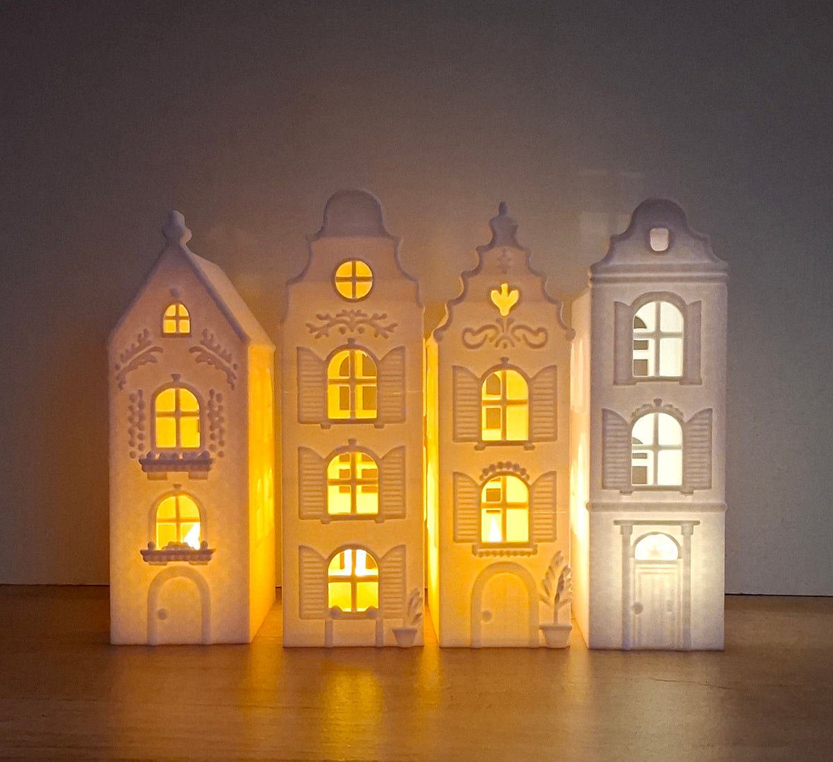 🏠 Hygge-Haus aus dem 3D-Drucker – stilvolle LED-Teelicht-Dekoration