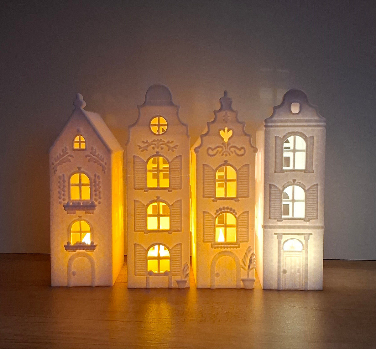 🏠 Hygge-Haus aus dem 3D-Drucker – stilvolle LED-Teelicht-Dekoration