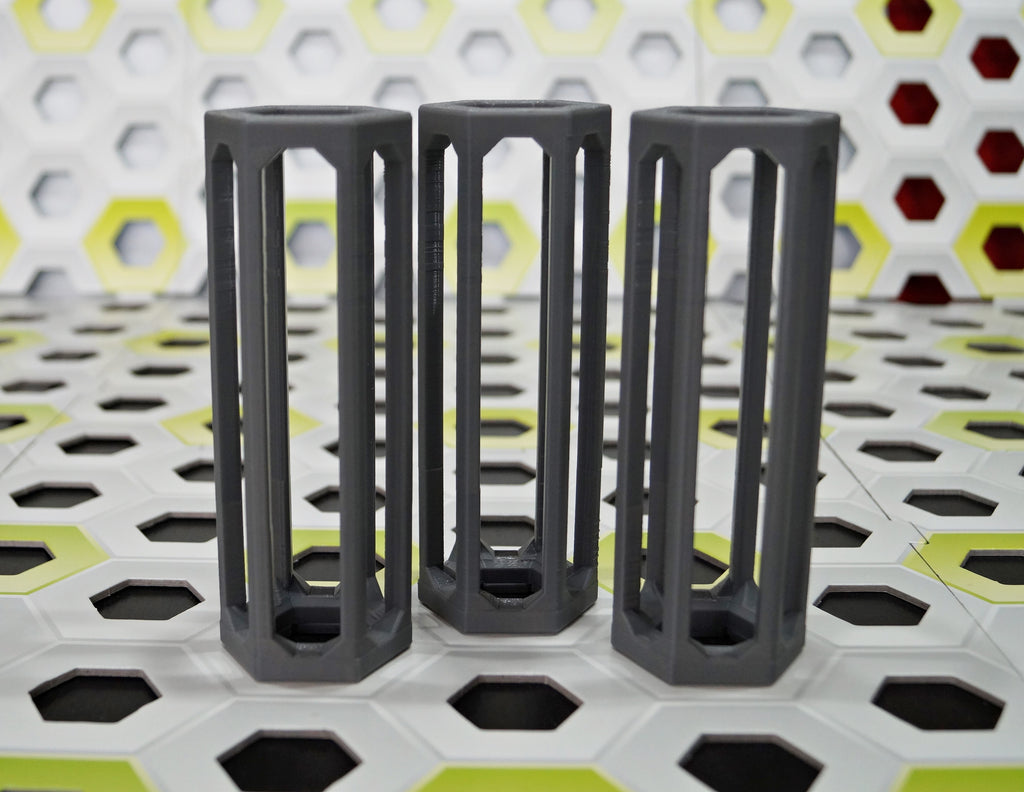 3 GraviTrax® kompatible Höhensteine aus hochwertigem 3D-Druck mit einer Höhe von 14cm  zur Erweiterung von Kugelbahnen.