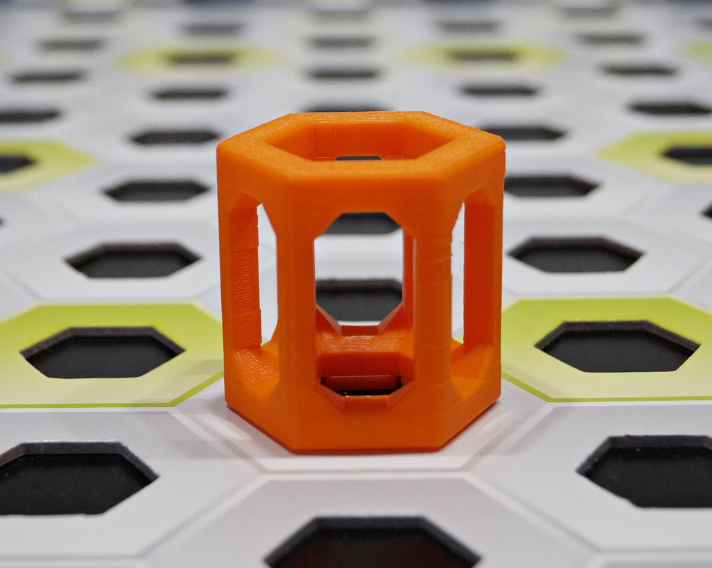 🔴 GraviTrax kompatible Höhensteine – 3D-Druck in Orange