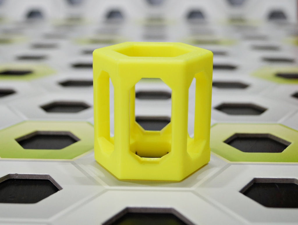 🔴 GraviTrax kompatible Höhensteine – 3D-Druck in Gelb