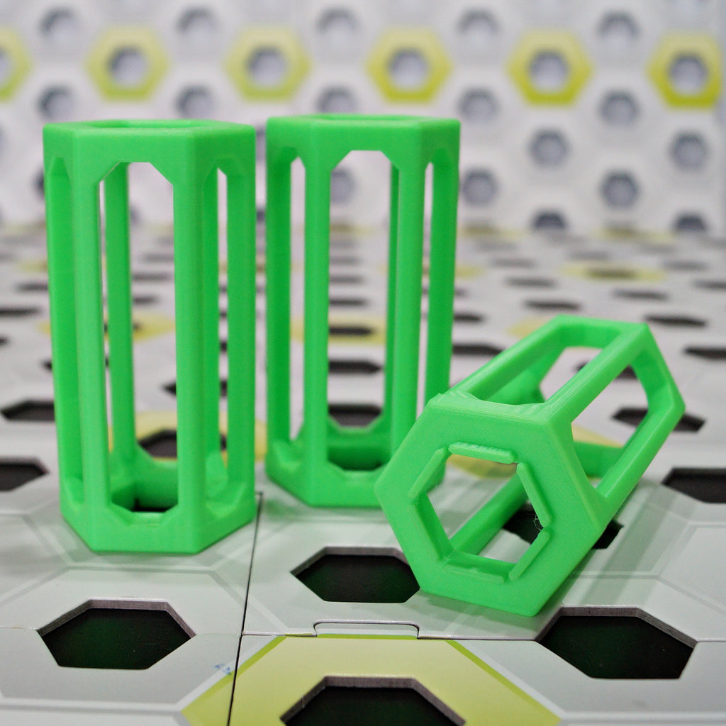 🏗️ GraviTrax® kompatible Höhensteine – 3 Säulen mit 10 cm Höhe aus hochwertigem 3D-Druck