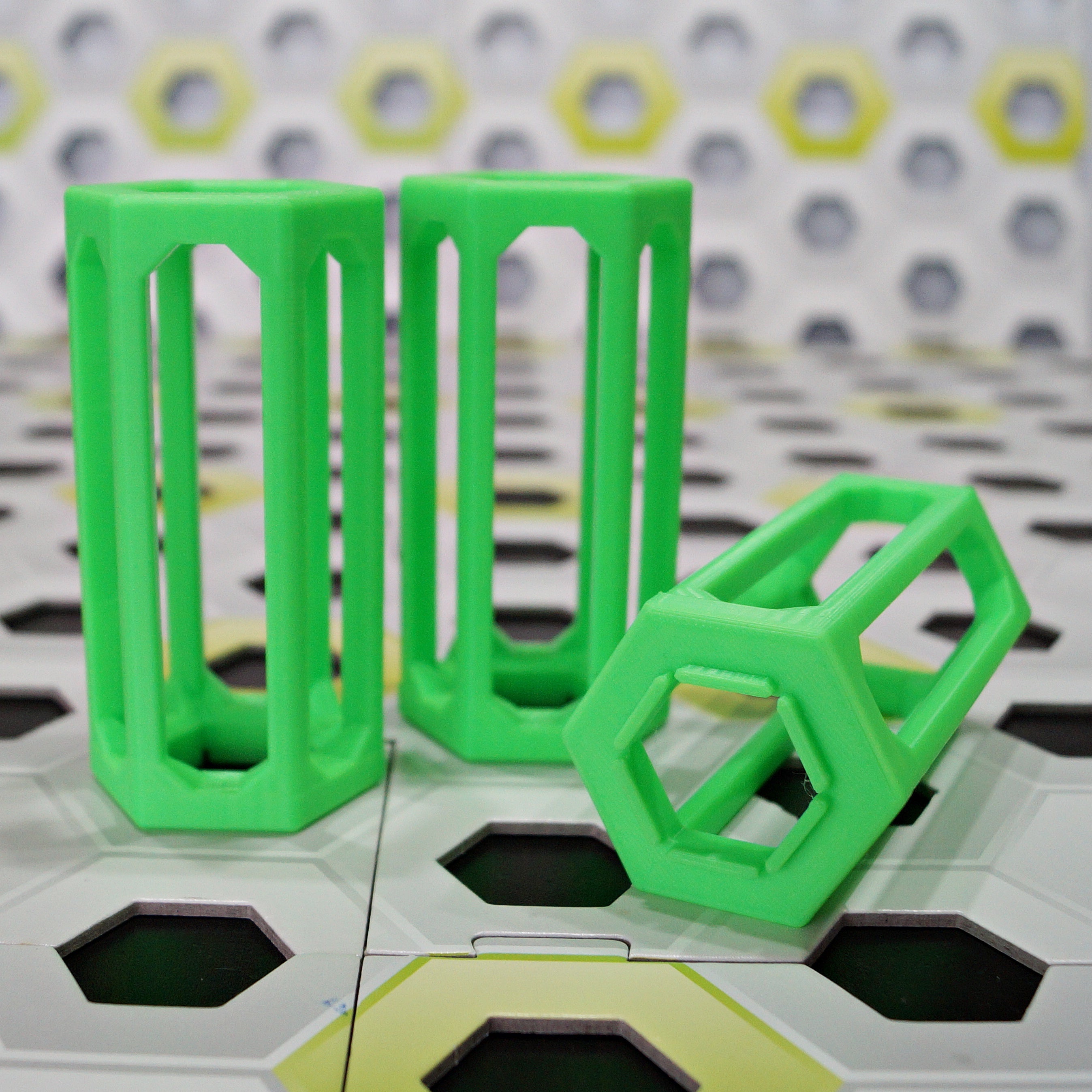 🏗️ GraviTrax® kompatible Höhensteine – 3 Säulen mit 10 cm Höhe aus hochwertigem 3D-Druck