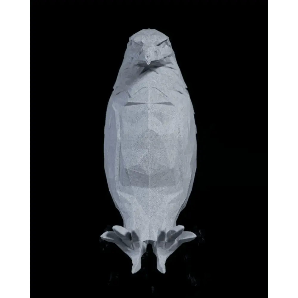 Adler als Nachtlicht / Wandlampe - 23 cm hoch - weiss - LED-Beleuchtung - 3d-Druck - megahobby3dcreations