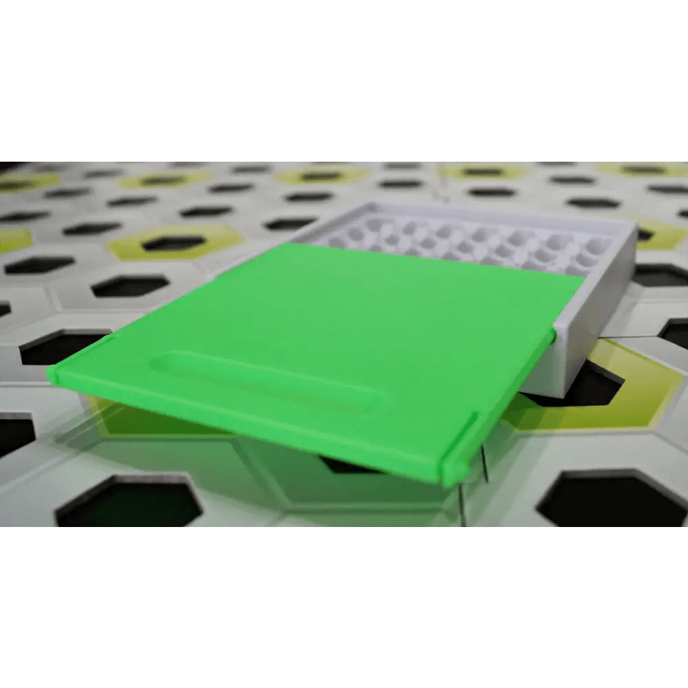 Aufbewahrungsbox für Kugeln - kompatibel zu GraviTrax - passend für 49 Kugeln - Abdeckung in vielen tollen Farben erhältlich - megahobby3dcreations