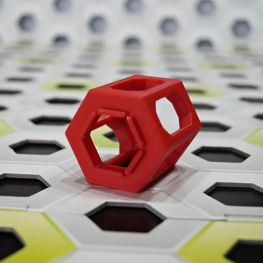 GraviTrax kompatible Höhensteine - 3D-Drucker - rot - zwischen 5 cm und 18 cm wählbar - mit Zwischenaum für Schienen - megahobby3dcreations