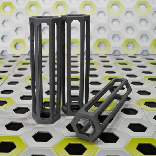 GraviTrax kompatible Höhensteine aus 3D-Drucker - Set mit 3 Säulen 18 cm - viele tolle Farben verfügbar - mit Platz für Schienen - megahobby3dcreations
