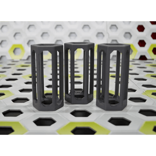 GraviTrax kompatible Höhensteine aus dem 3D-Drucker - Set von 3 Säulen mit 10 cm - viele Farben wählbar - mit Zwischenraum für Schienen - megahobby3dcreations
