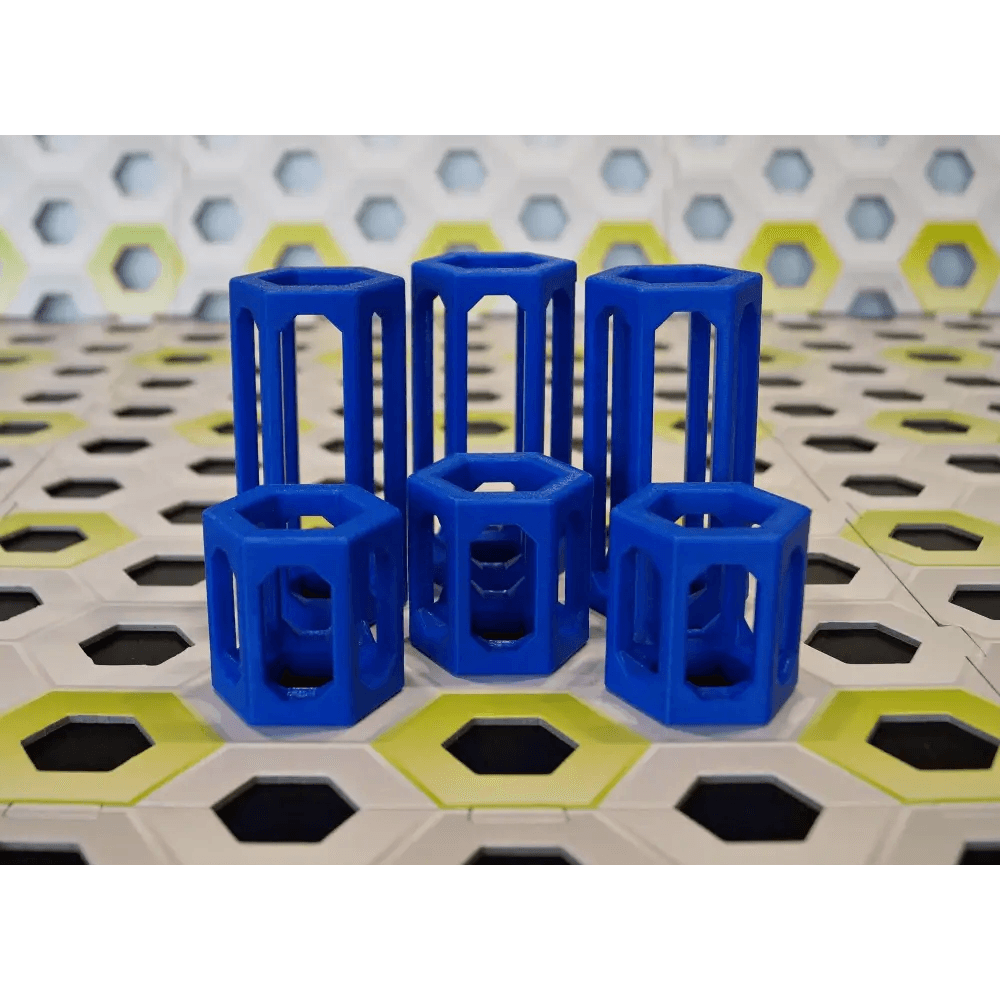 GraviTrax kompatible Höhensteine aus dem 3D-Drucker - Set von 3 Säulen mit 5 cm + 3 Säulen mit 10 cm - viele Farben möglich - megahobby3dcreations