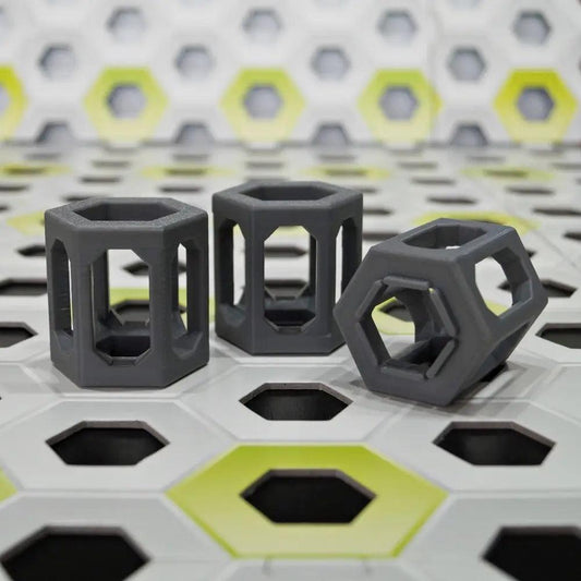 GraviTrax kompatible Höhensteine aus dem 3D-Drucker - Set von 3 Säulen mit 5 cm - mit Raum für Schienen - viele Farben möglich - megahobby3dcreations