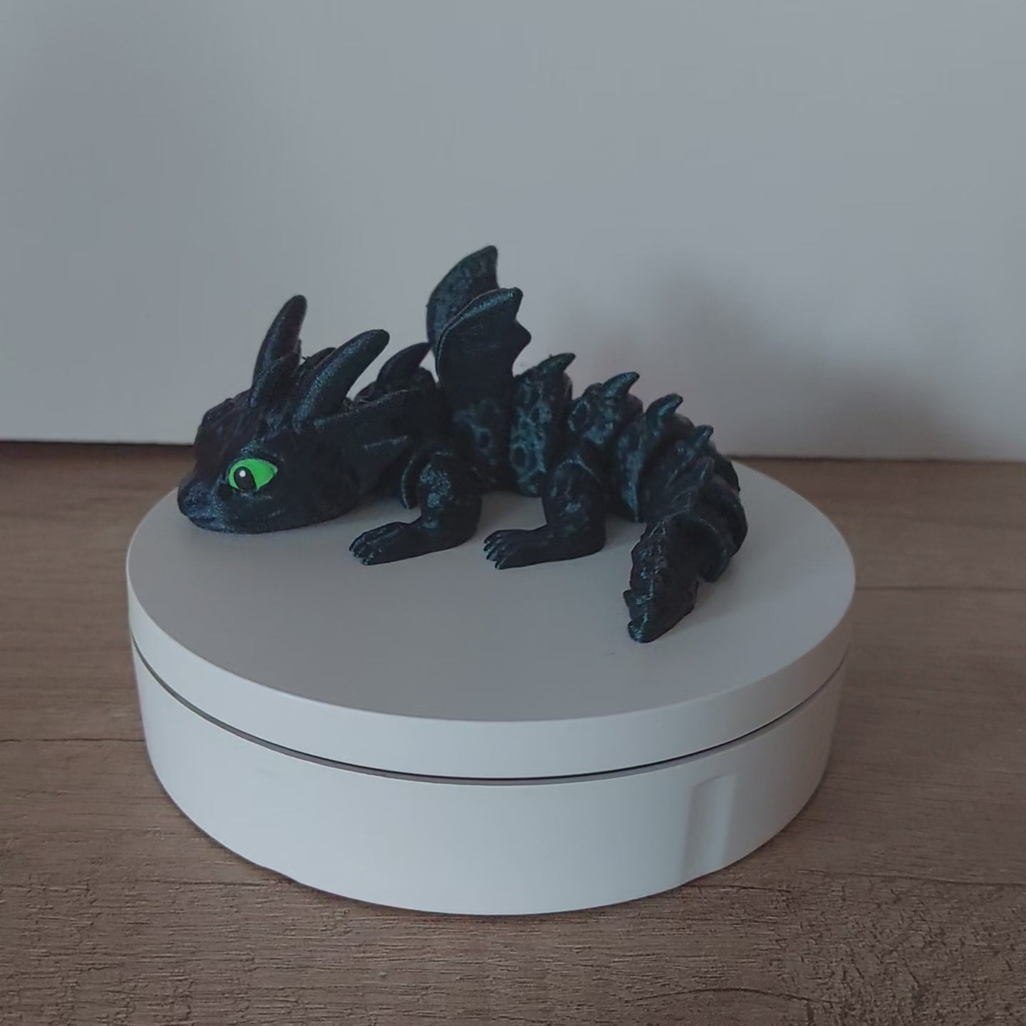 Monddrache aus 3D-Druck | Bewegliche Fantasy Drachenfigur