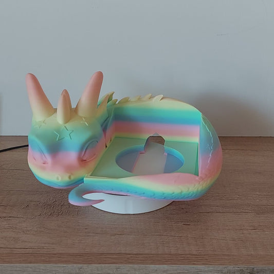 Halter für Toniebox - Galactical Starlight Drache - viele Farben möglich - Geschenk für Kinder - Kinderzimmer - niedlich / verspieltes Design