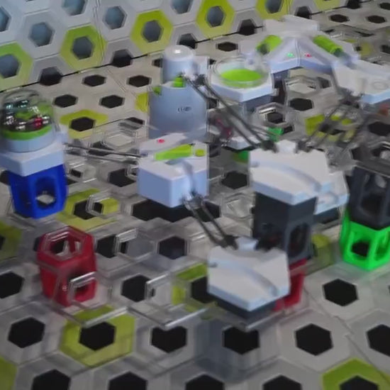 GraviTrax kompatible Höhensteine aus dem 3D-Drucker - Set von 3 Säulen mit 5 cm + 3 Säulen mit 10 cm - viele Farben möglich