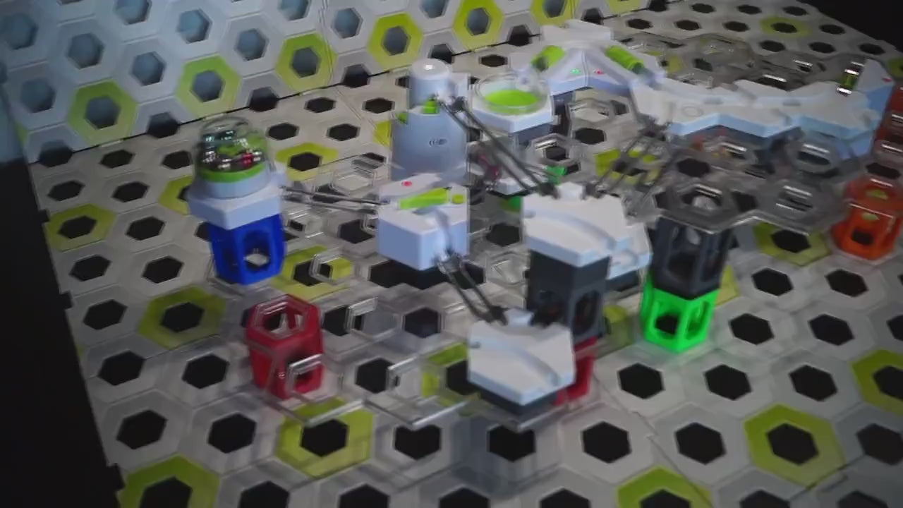 GraviTrax kompatible Höhensteine aus dem 3D-Drucker - Set von 3 Säulen mit 5 cm + 3 Säulen mit 10 cm - viele Farben möglich