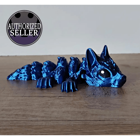 Tiny Wolf pup - Wolf Welpe - 16 cm lang - 10 cm breit - 5 cm hoch - niedlich - in 2 Farben lieferbar - megahobby3dcreations