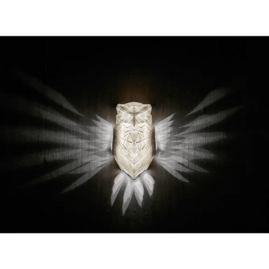 Wandlampe "Eule" - Nachtlicht - 3-D-Druck - Wandlicht - megahobby3dcreations